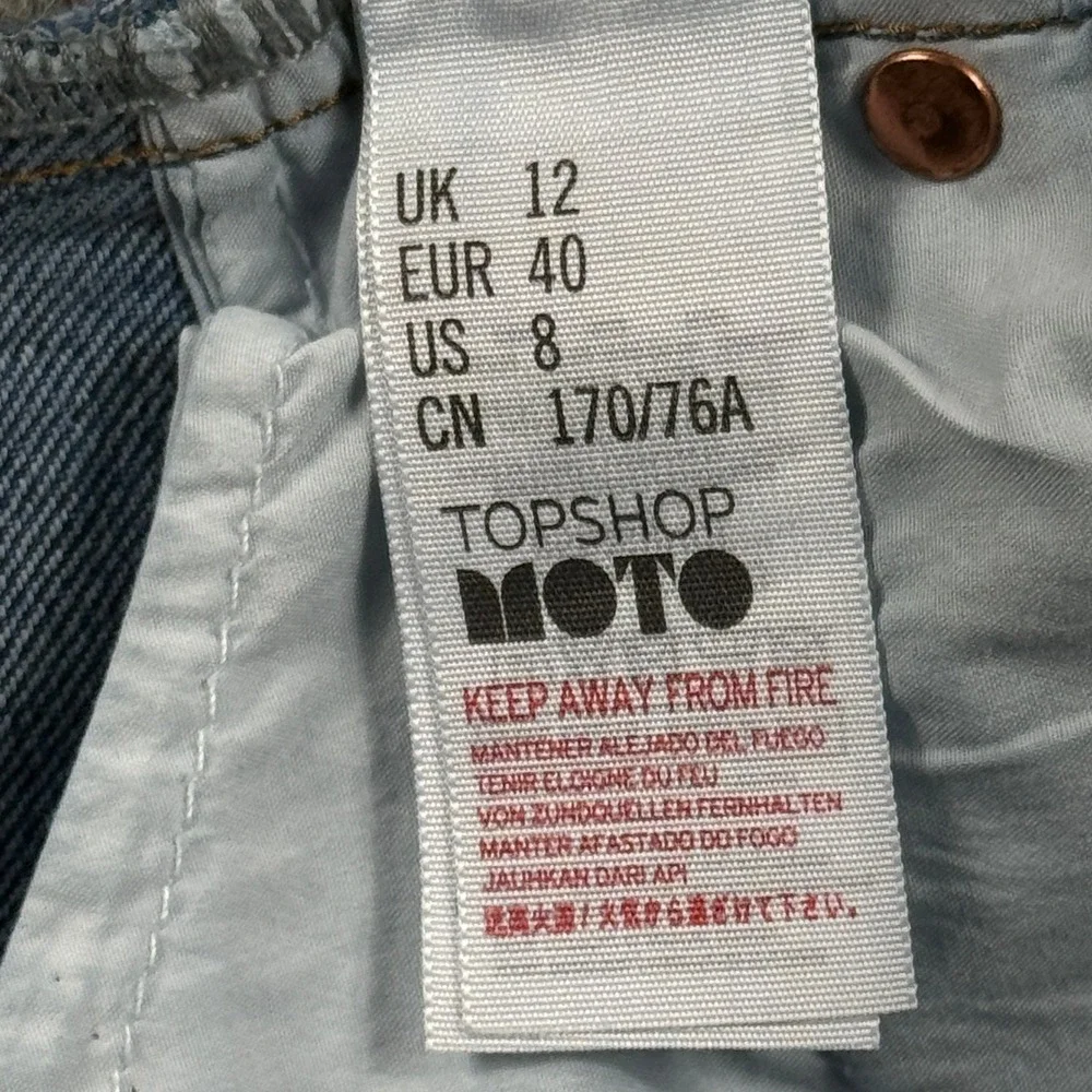 Topshop moto denim